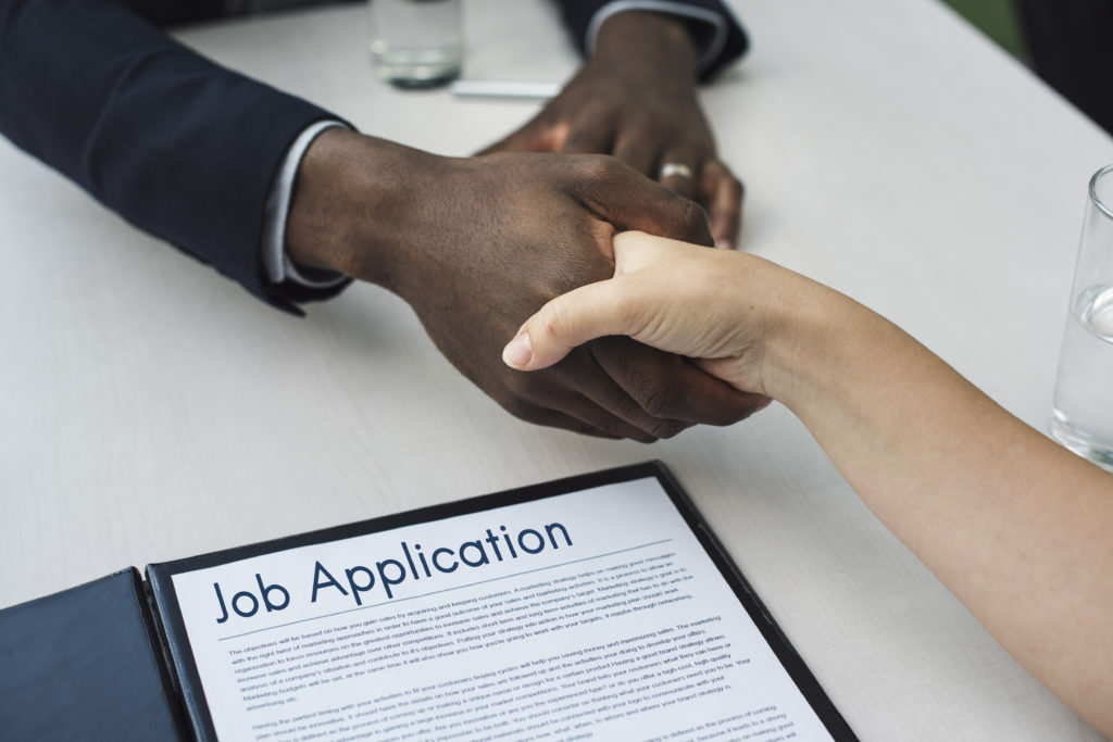 Job Application & Handshake